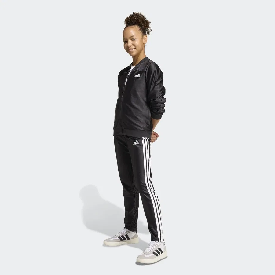 Спортивный костюм с длинным рукавом Seasonals Glam adidas, Черный — фото 3