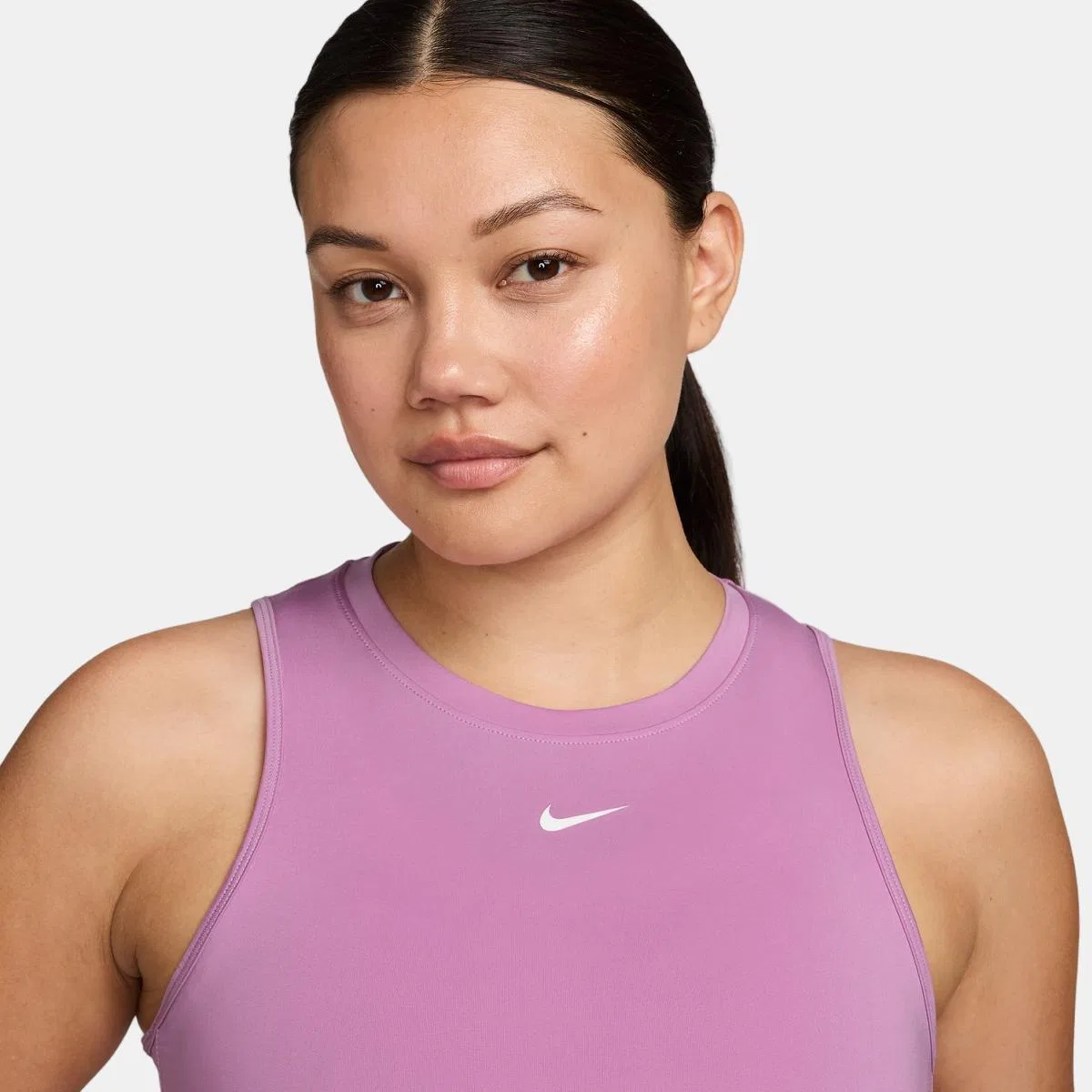 Женская футболка, W NK ONE Classic DF Tank, Nike, розовый — фото 3