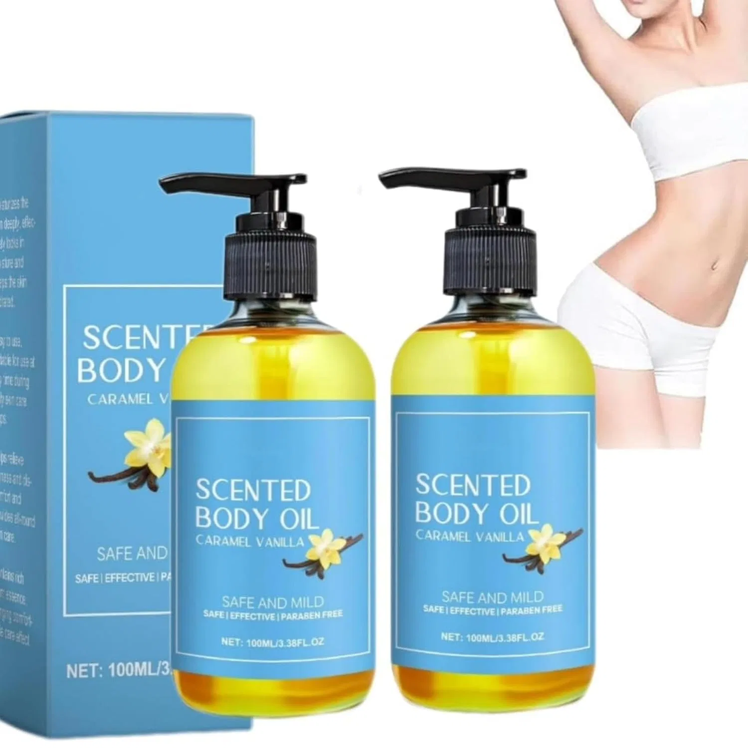 Масло для тела Caramel Vanilla, 140 г, 2 шт. Generisch