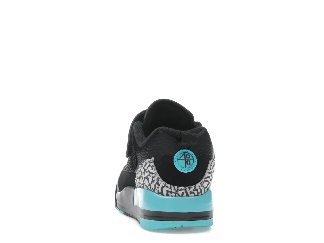 Детские кроссовки Lifestyle Jordan Spizike Low Jordan, Black/Gamma Blue/Wolf Grey — фото 4