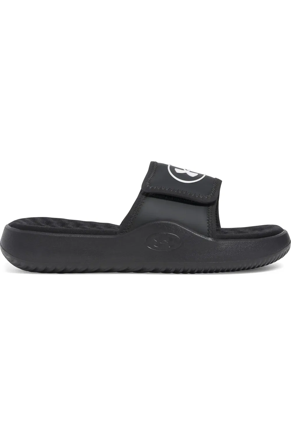 Сандалии детские с регулируемым ремешком Ignite Pro 8 Slide Under Armour, 001 черный — фото 2