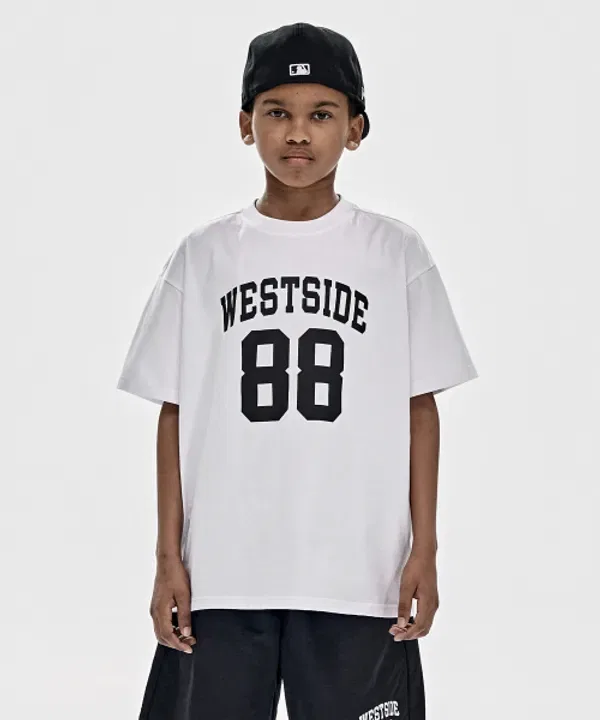 Костюм детский Westside 88 Takeasy Kids, белый/черный — фото 2