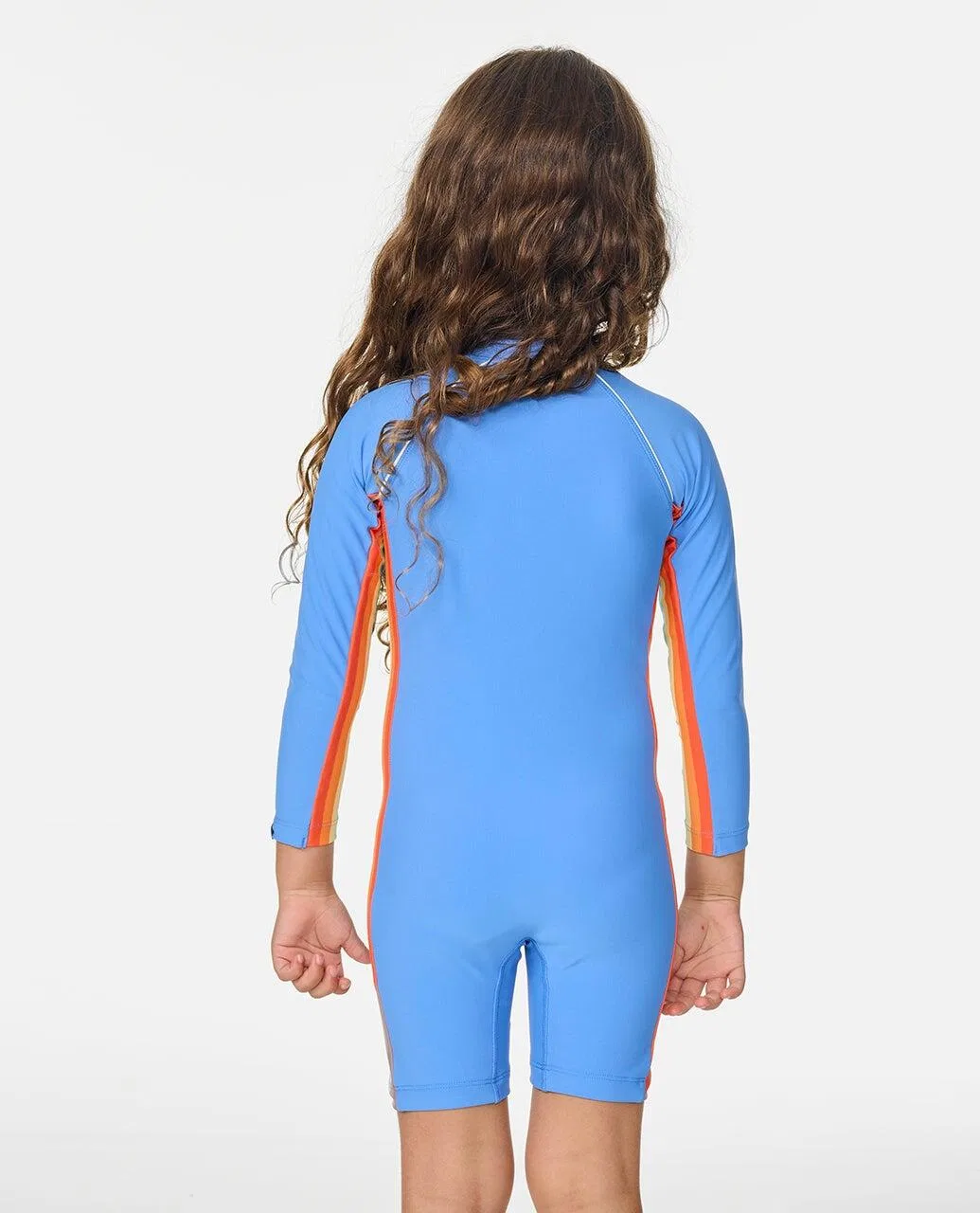 Детский цельнокроеный купальник с длинным рукавом Sun Revival Rip Curl, Blau — фото 2