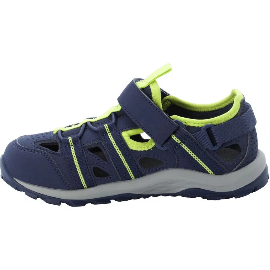 Детские водные туфли Sun Climber Jack Wolfskin, Бордовый — фото 2