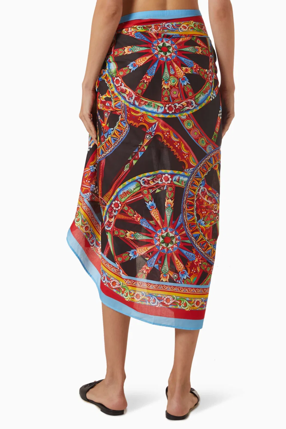 Парео с принтом Carretto Dolce & Gabbana — фото 3