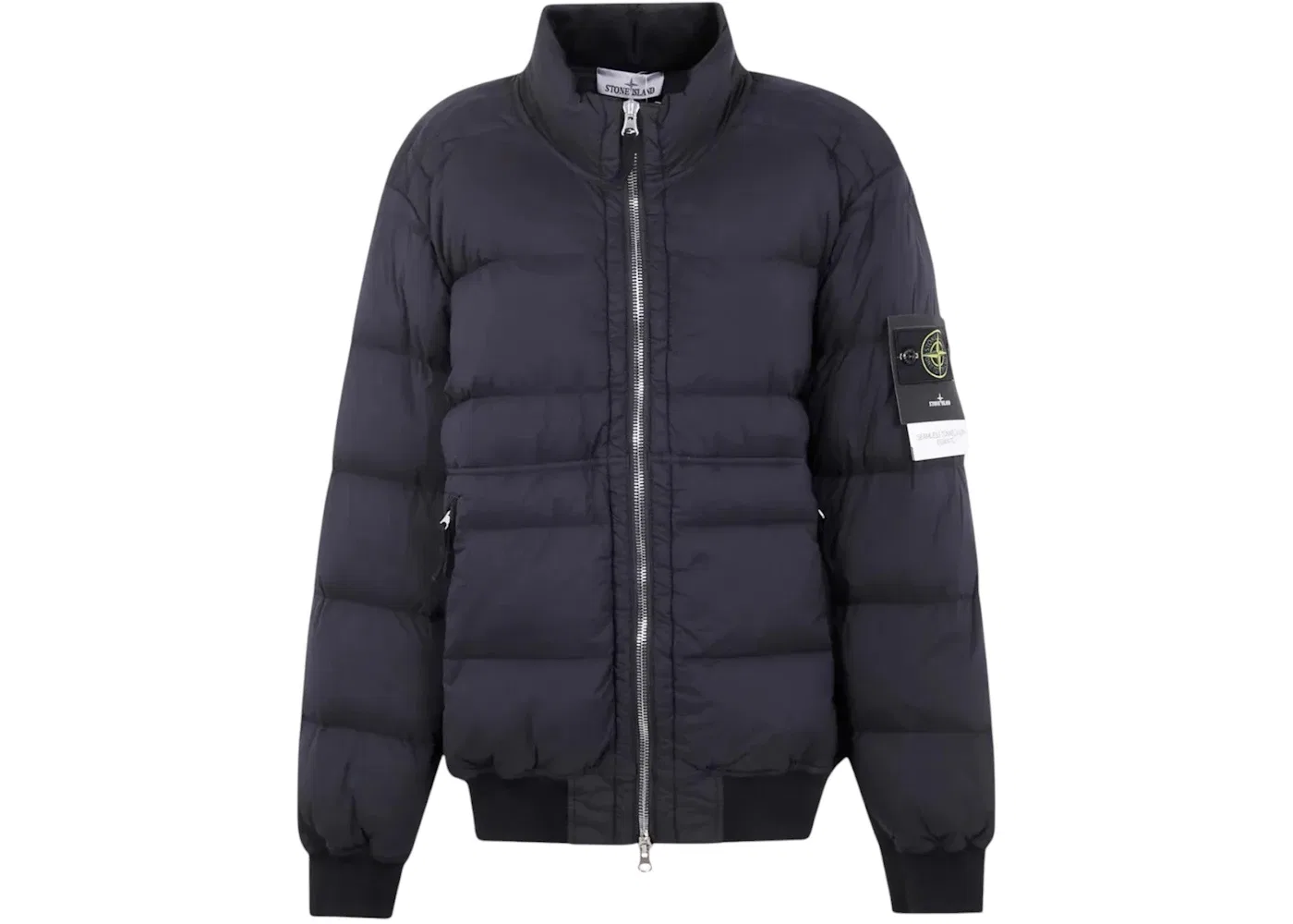 Мужская куртка-пуховик бомбер Stone Island, Black
