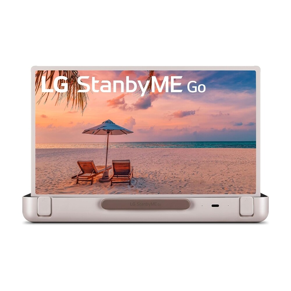 

Портативный монитор LG StanbyME Go, 27", Full HD, 1920 х 1080, 60 ГЦ, LCD, бежевый