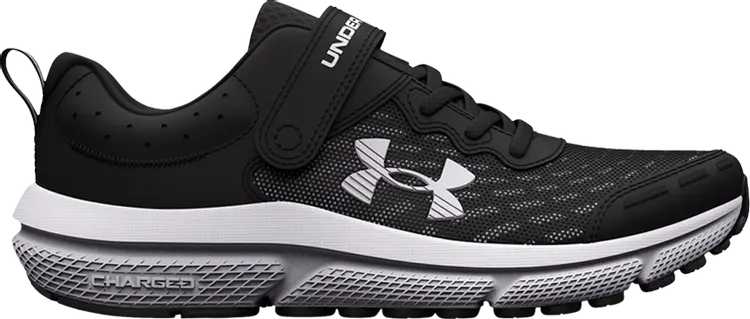 

Кроссовки Under Armour Assert 10 AC PS Black White, черный