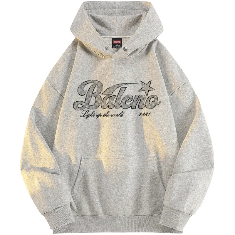 Детский худи с капюшоном BALENO, Heather Gray
