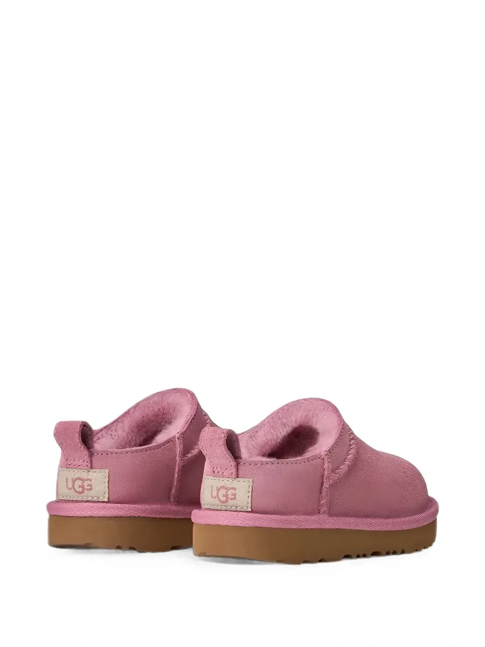 Классические водоотталкивающие замшевые угги UGG Kids, розовый — фото 3