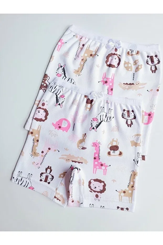 Детские боксеры для девочек хлопковые 2-pack Çebikids, Patterned — фото 2