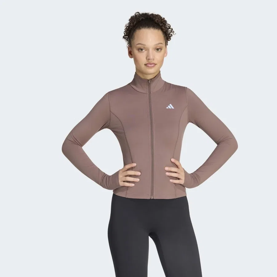 Женский дождевик adidas Studio, Коричневый