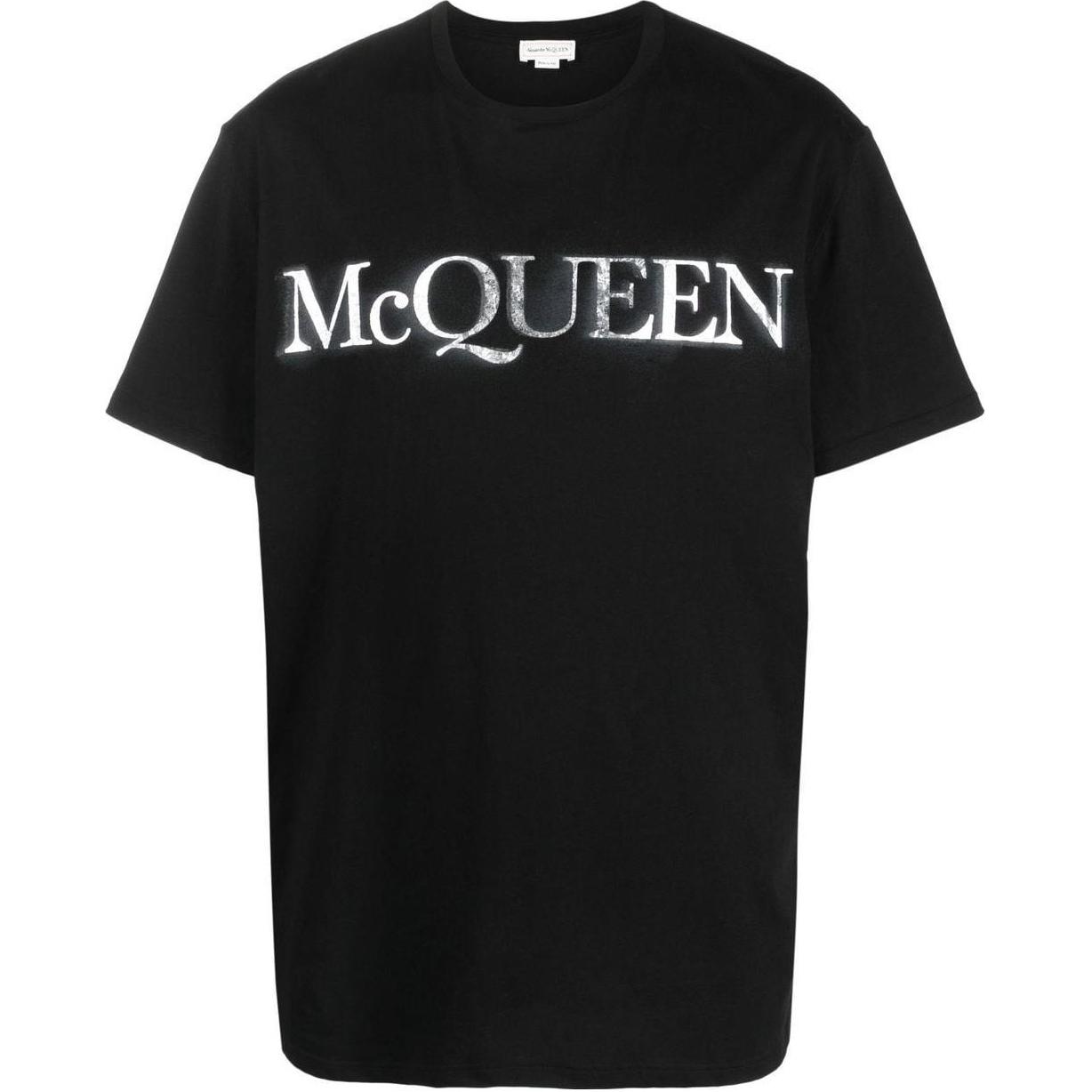 

Alexander McQueen Футболка мужская черная