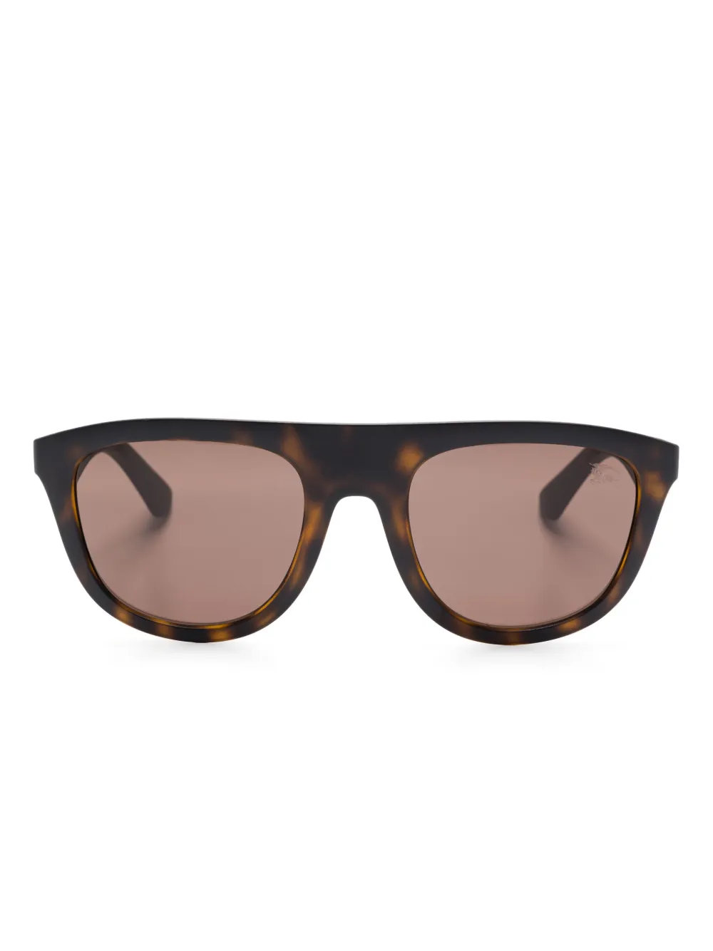 

Солнцезащитные очки в оправе черепаховой расцветки Burberry Eyewear, коричневый