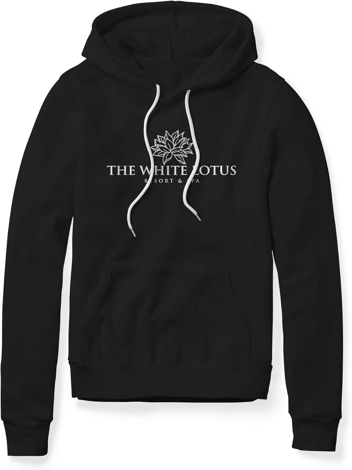 Толстовка White Lotus, флисовая, черный