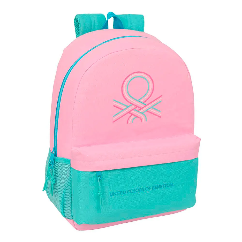 

Рюкзак Safta Benetton 19 л, 30x46x14 см, розовый