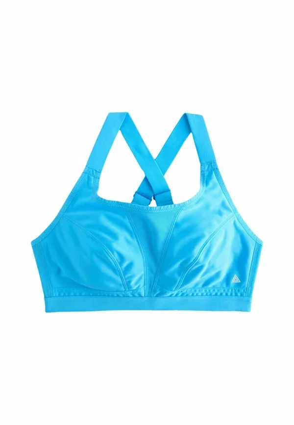 Топ-бюстье спортивный Regular Fit Active Sports High Impact Dry Tech Crop Top Next, бирюзовый