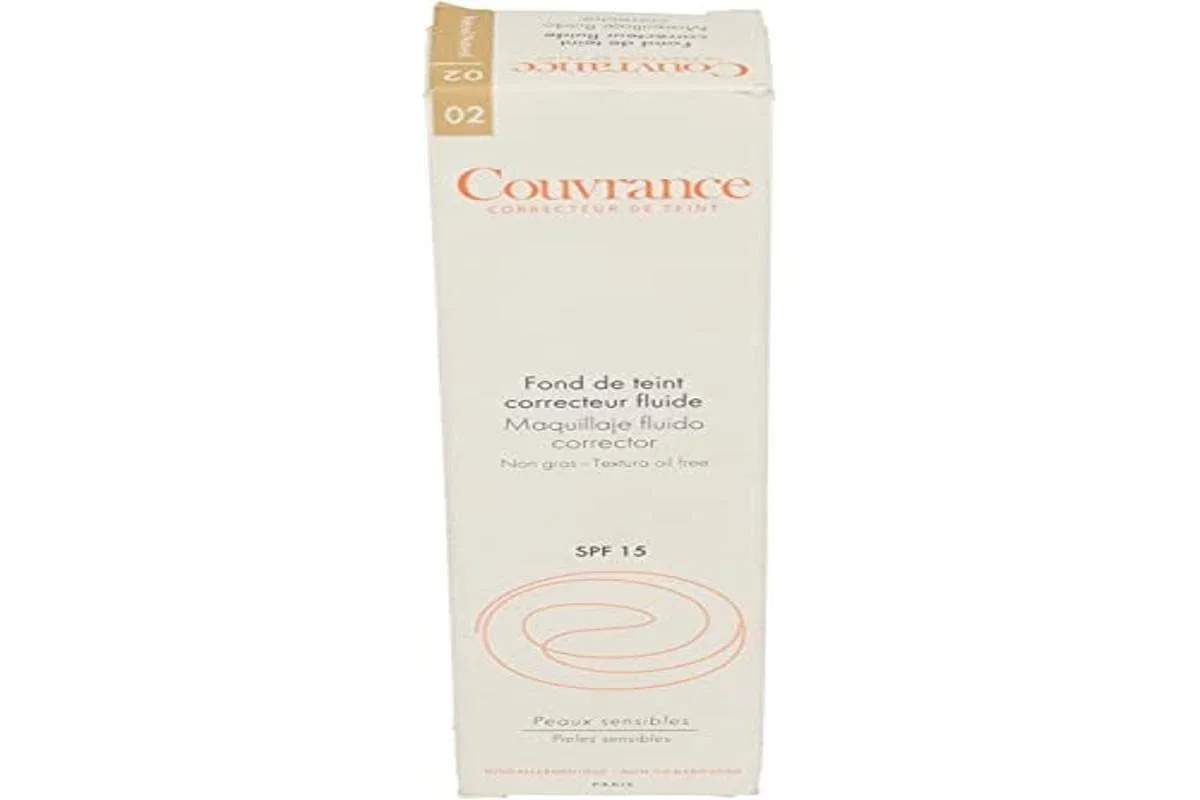 Корректирующий флюид-тональный крем Avene Couvrance Fond De Teint Correcteur Fluide 2.0 Natural 30 мл Avene, Natural