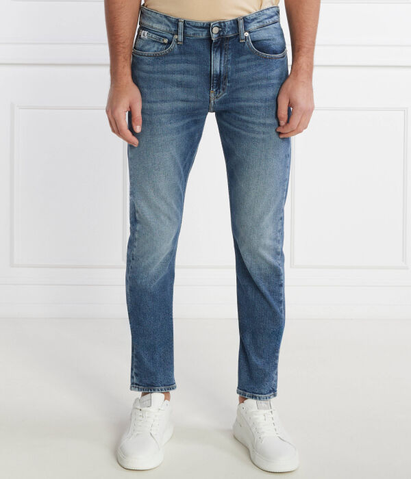 

Джинсы облегающего кроя Slim fit Calvin Klein Jeans, синий
