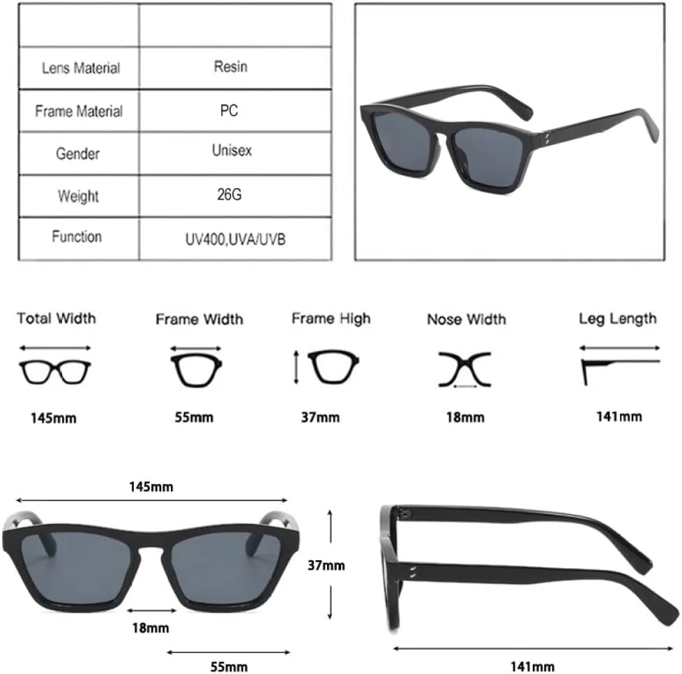 

Модные солнцезащитные очки 2027 года в конфетных тонах для женщин, с заклепками и градиентным переходом цвета, солнцезащитные очки UV400 для мужчин MTZJH, Black Gray