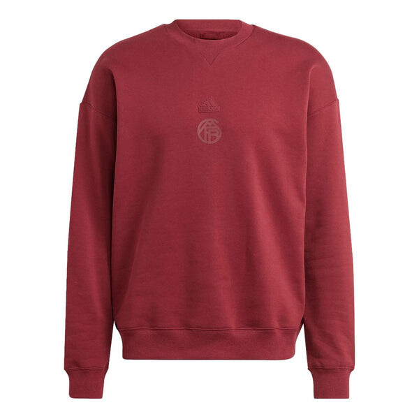 

Рубашка adidas FC Bayern Lifestyler Sweatshirt 'Burgundy', цвет burgundy