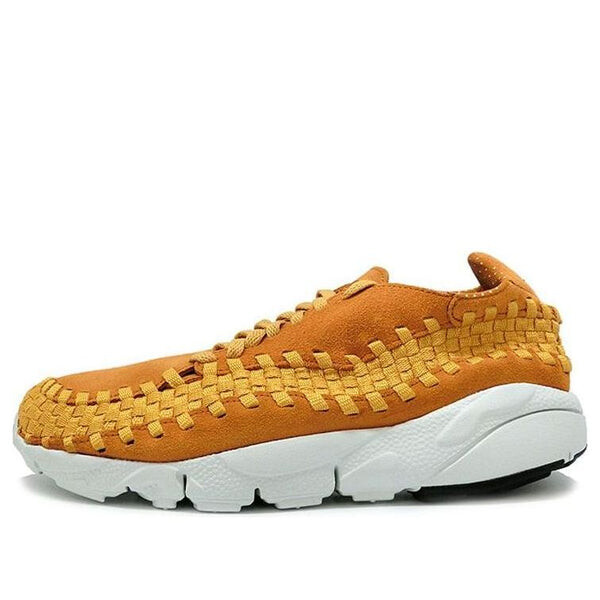 

Кроссовки air footscape плетеные nm Nike, желтый