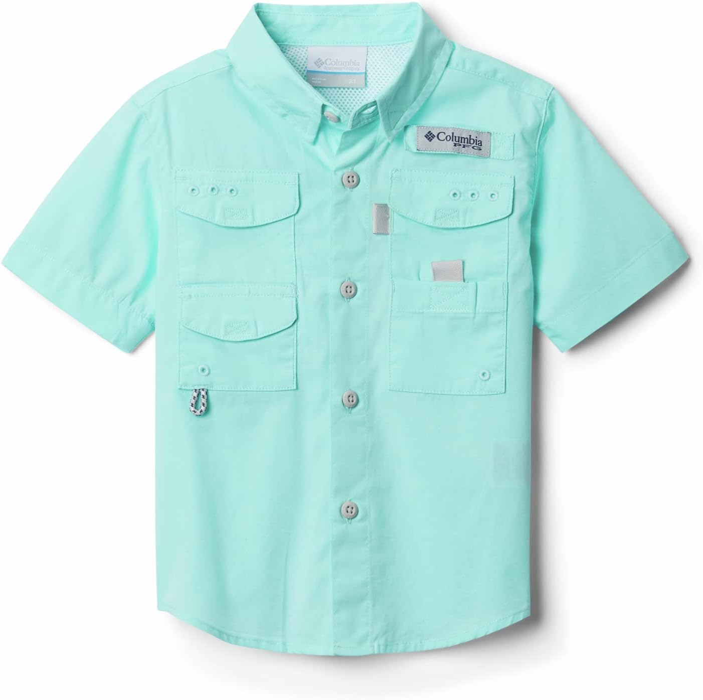Columbia Sportswear мужская рубашка Bonehead с коротким рукавом, Gulf Stream — фото 4