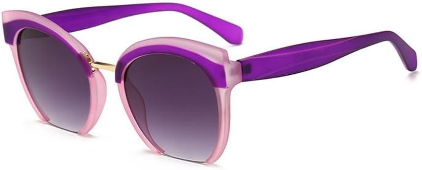 

Роскошные винтажные солнцезащитные очки в полуободковой оправе для женщин, солнцезащитные очки для мужчин, женские очки «кошачий глаз» с градиентным переходом цвета, L6431 generic, 5