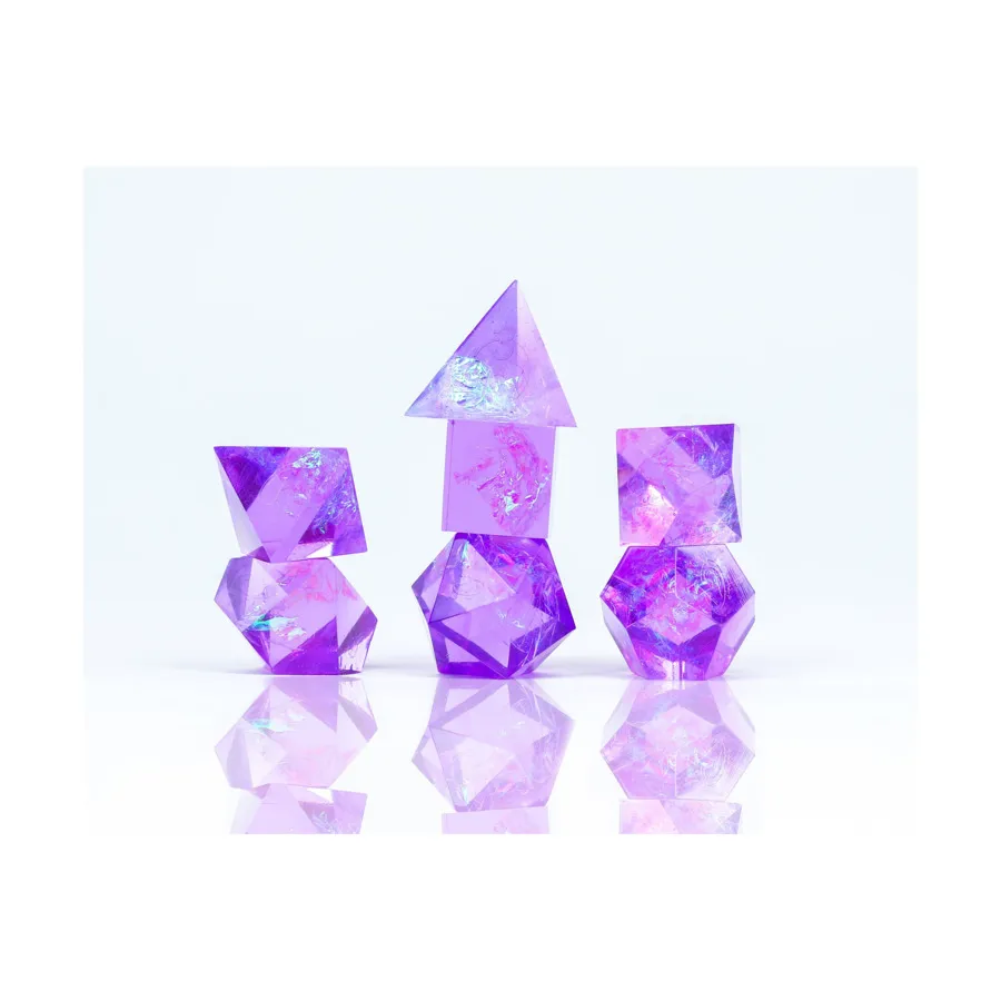 

Набор Poly — плащ и кинжал, фиолетовый (7), RPG Dice Sets