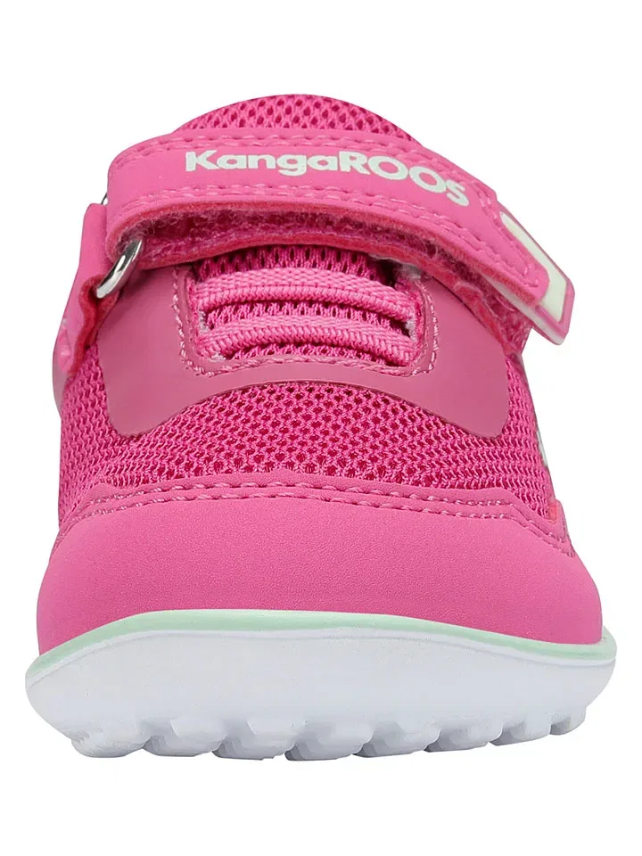 Сникерсы низкие Kangaroos розовые — фото 4