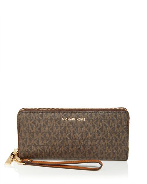 

Континентальный кошелек Jet Set Travel Michael Kors, цвет Brown