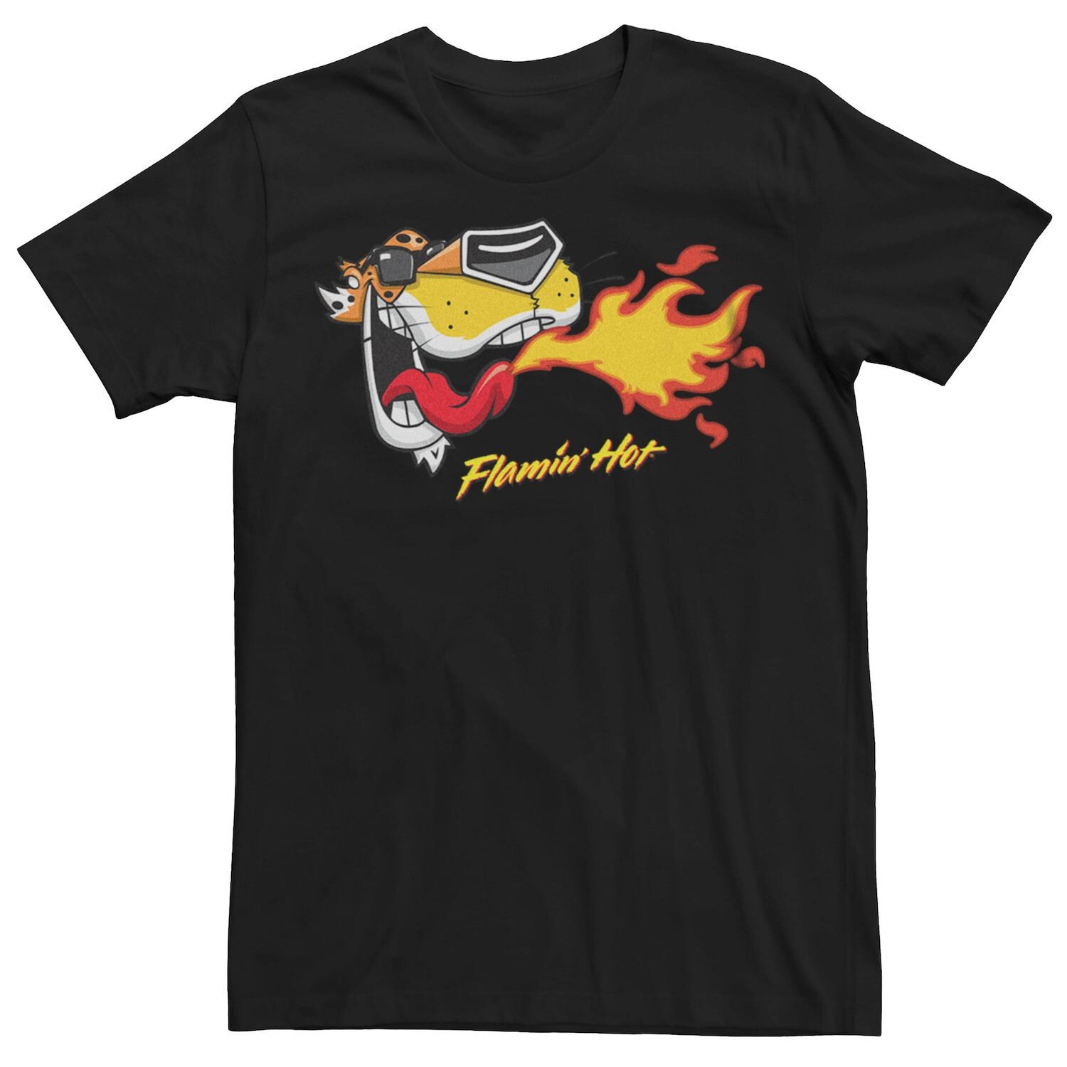 

Мужская футболка Chester Cheetos Flamin Hot Head Licensed Character