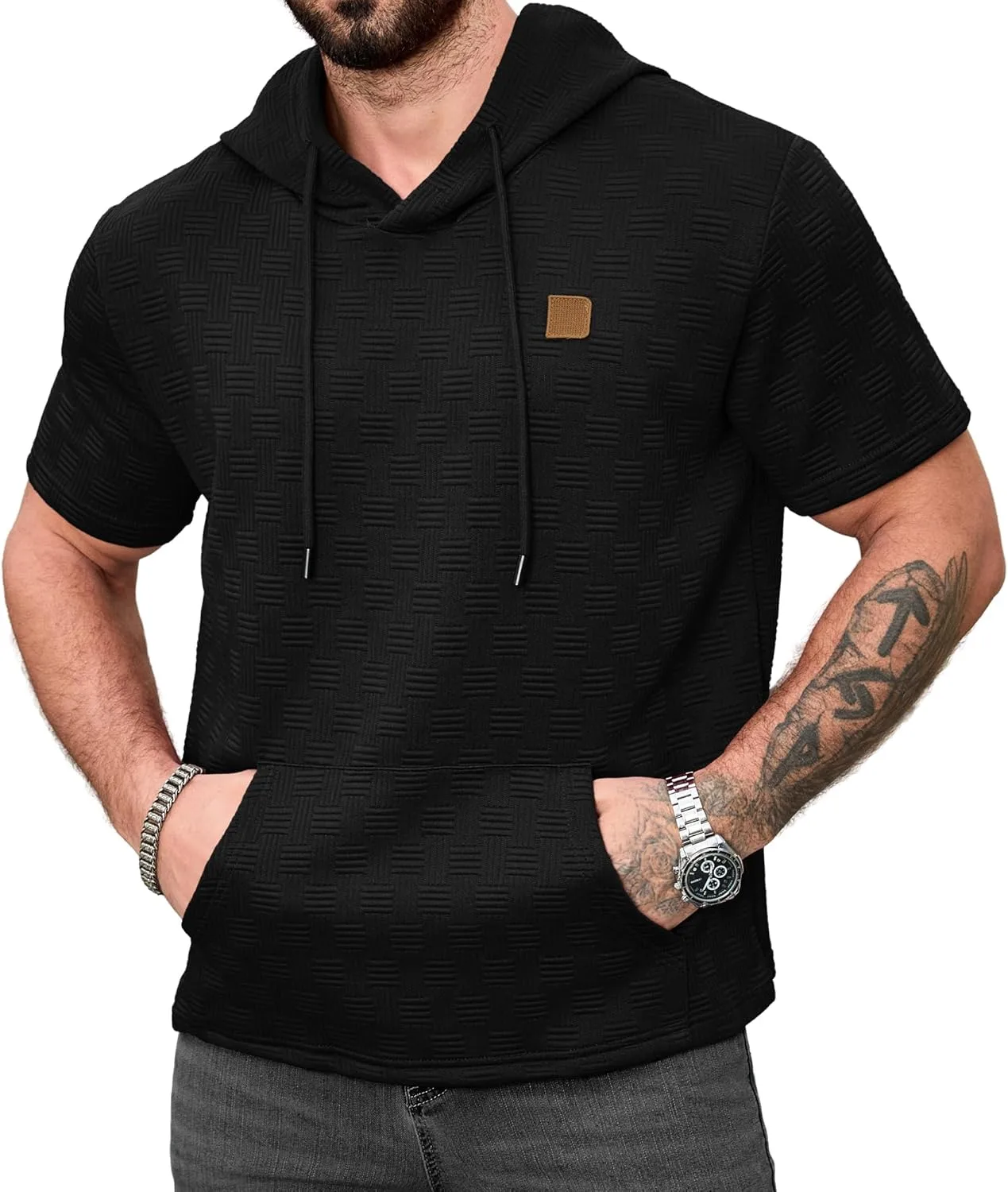 

Толстовка Aiyino с капюшоном и карманом-кенгуру