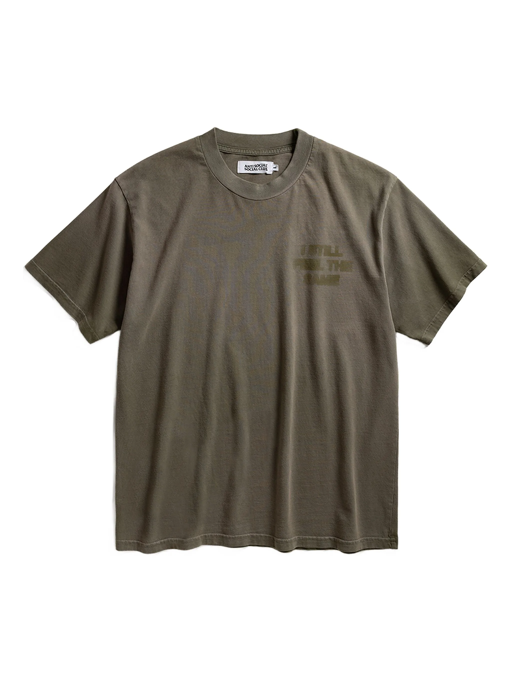 

Футболка с логотипом Anti Social Social Club, зеленый