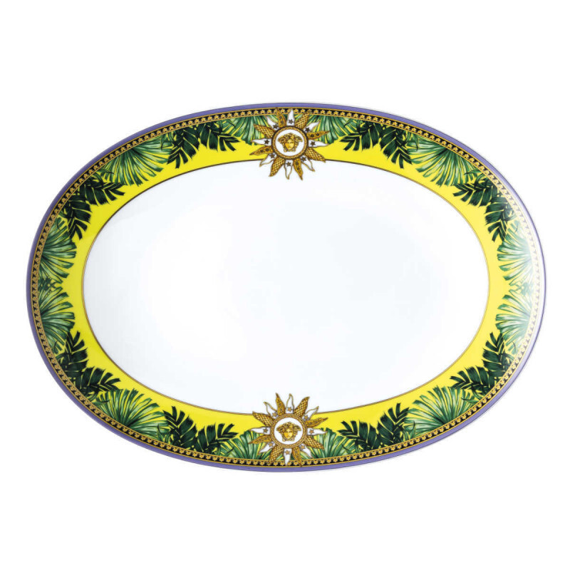 

Rosenthal Versace Jungle Animalier тарелка L: 33 см Rosenthal meets Versace, разноцветный/золотой