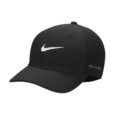 

Бейсболка Nike Dri-FIT ADV Club Structured Swoosh Cap, черный/белый