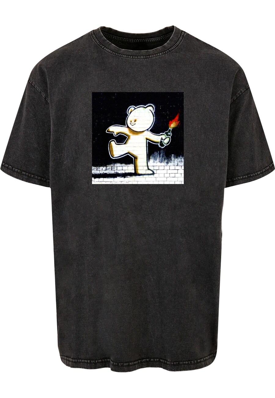 

Рубашка Merchcode Brandalised - Molotov Teddy, черный