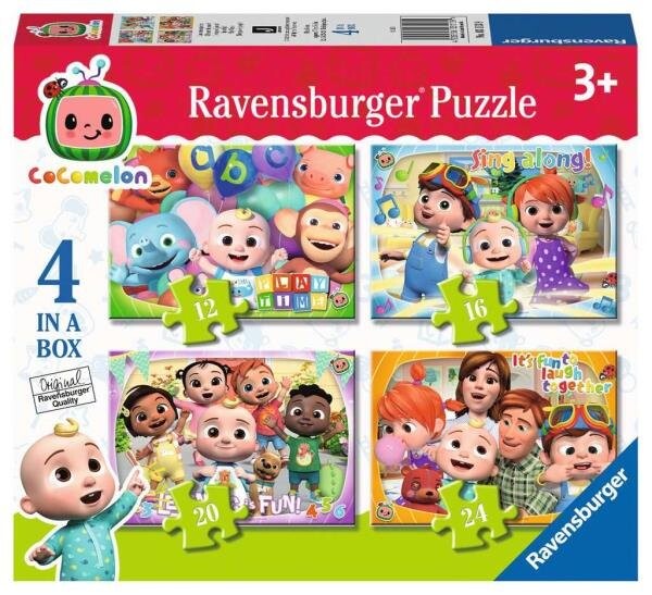 

Ravensburger, пазл, Кокомелон, 16/12/20/24 шт.