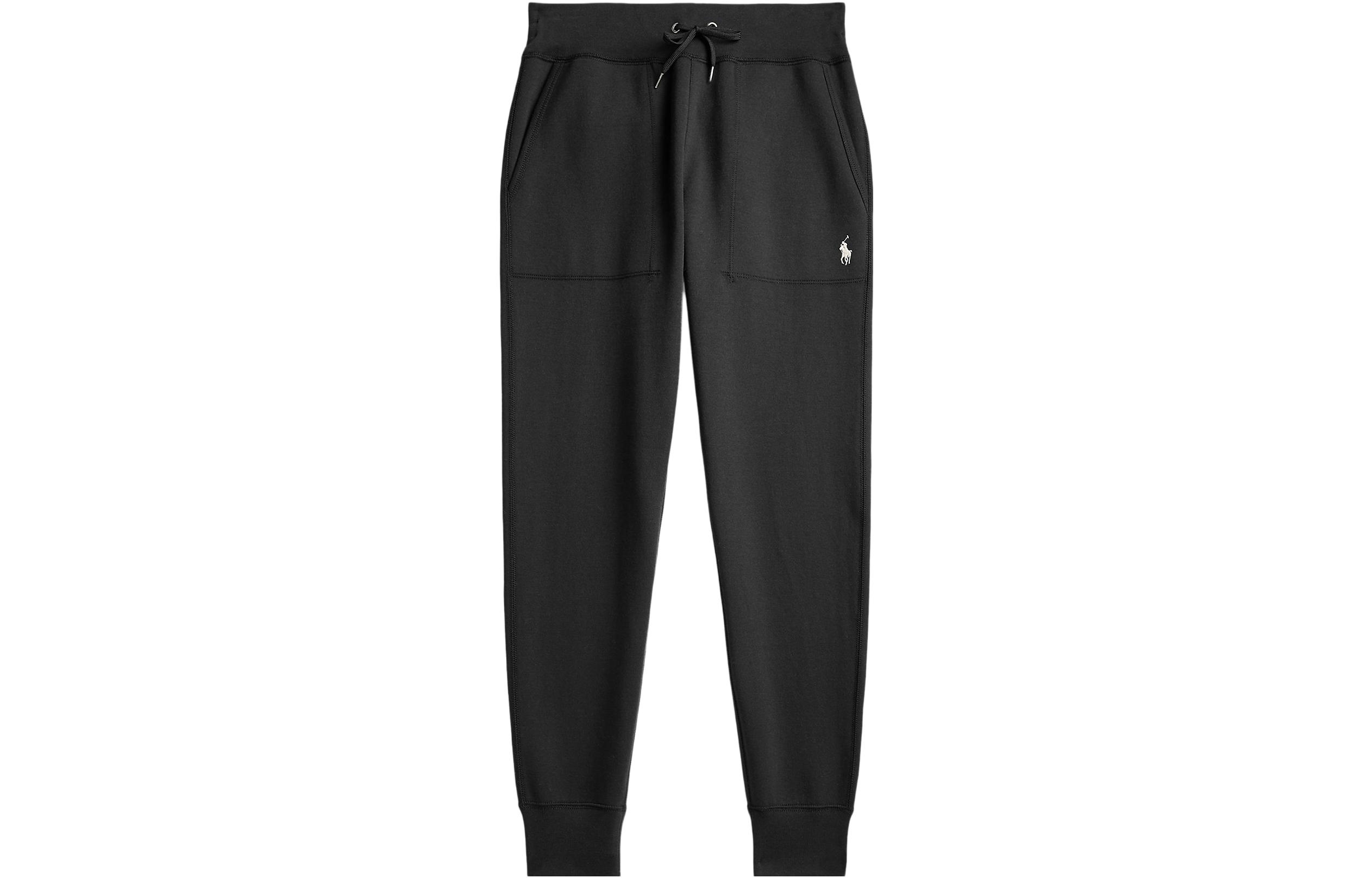

Вязаные спортивные брюки Polo Ralph Lauren, черные