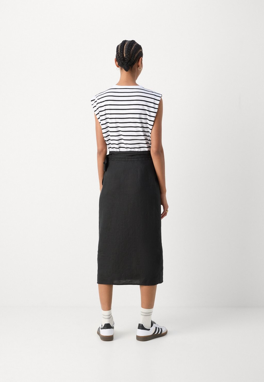 

Юбка-карандаш Skirt Wrap Style Midi Length Marc O'Polo, черный