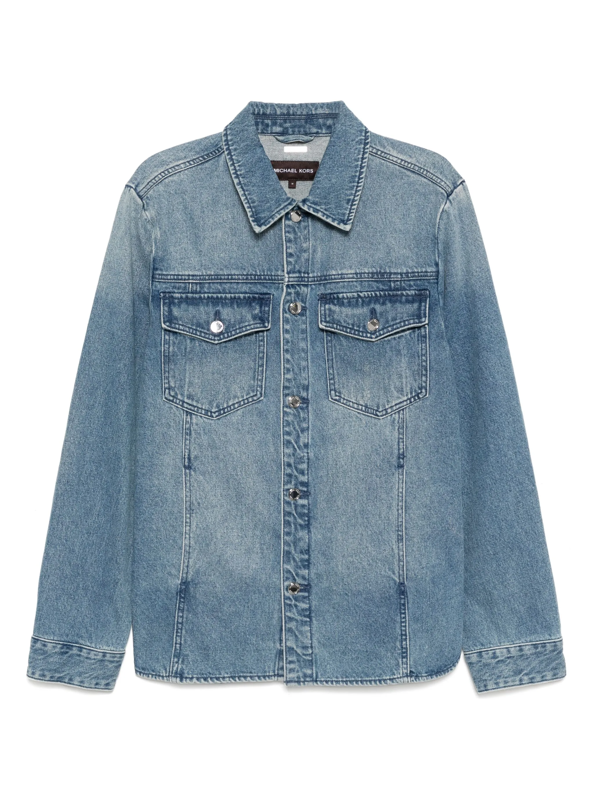 

Джинсовая куртка-рубашка Michael Kors, синий