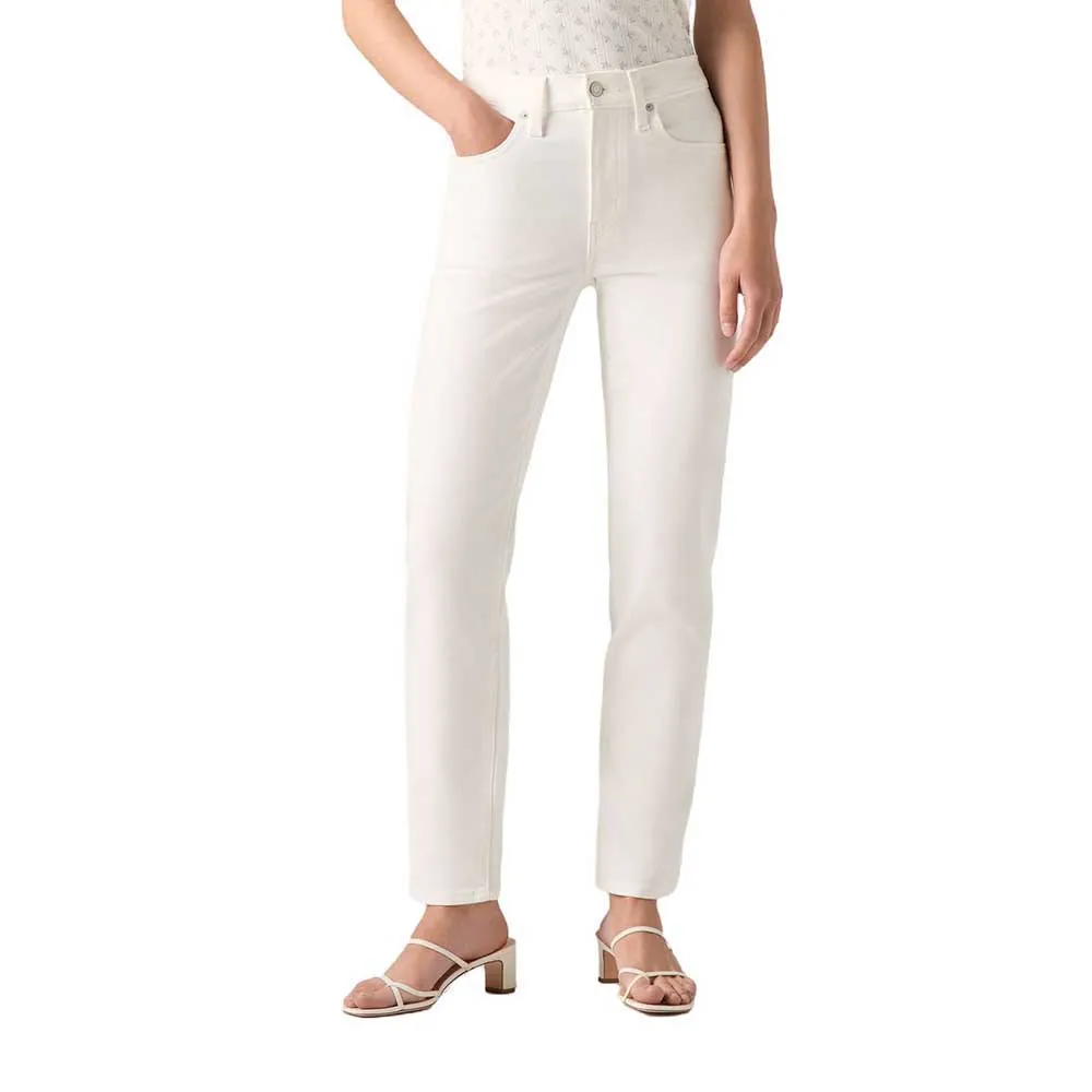 

Джинсы Levi's 724 Straight Neutrals high waist, белый