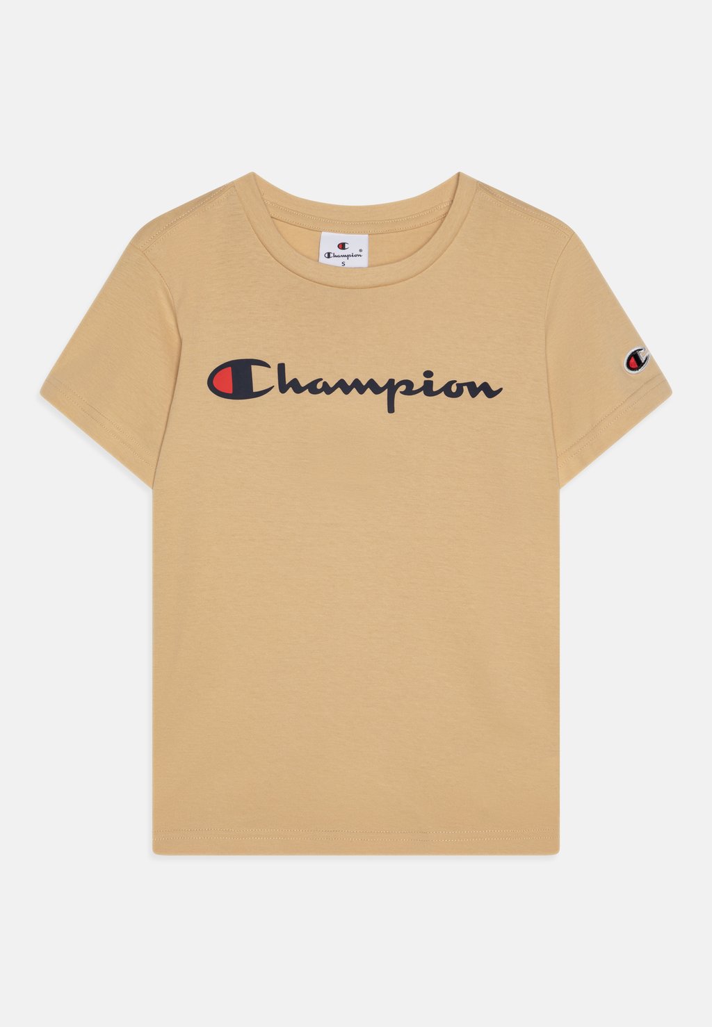 

Футболка с принтом ICONS CREWNECK CONTRAST LOGO UNISEX Champion, светло-коричневый