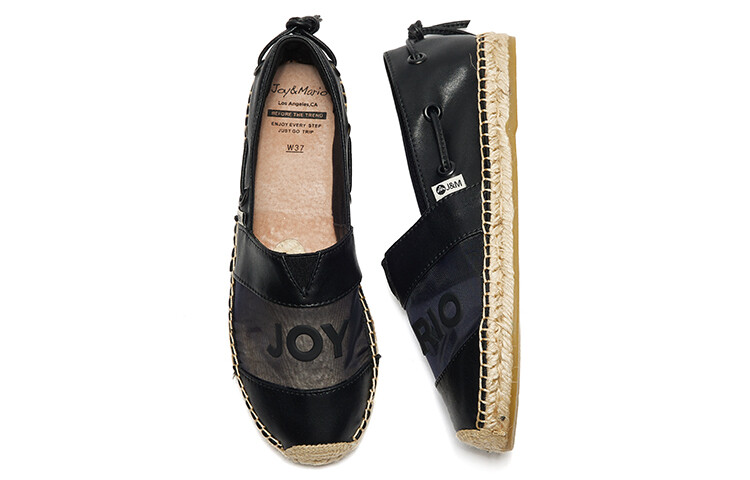 Туфли женские повседневные Women's Casual Shoes Women's Black Joy&Mario — фото 3