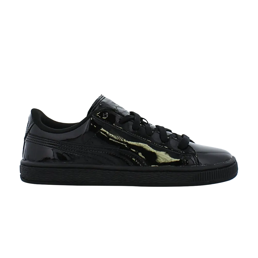 

Кроссовки Basket Classic Patent Jr Puma, черный