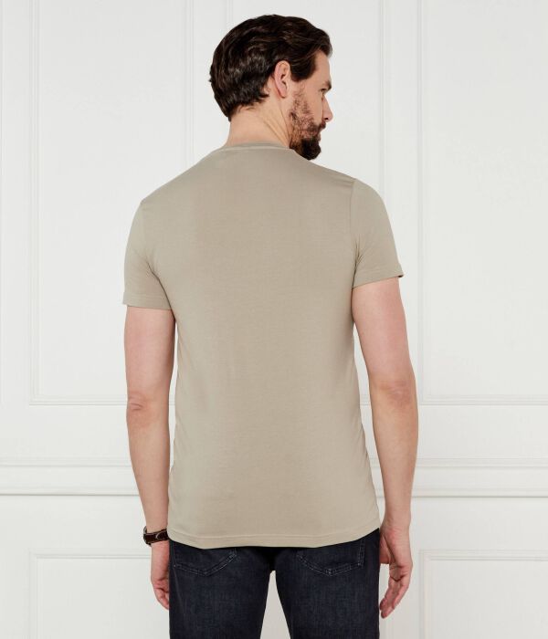 Футболки Slim fit Calvin Klein, желтый — фото 3