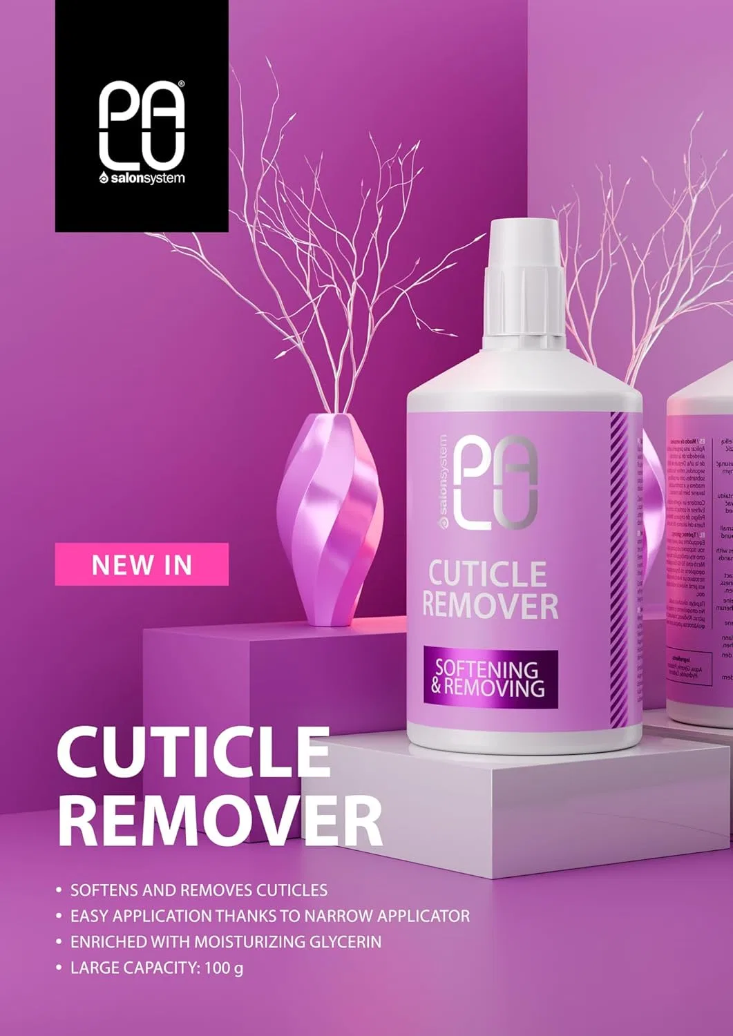 Средство для удаления кутикулы Palu, 100 г Palu Salon System — фото 2