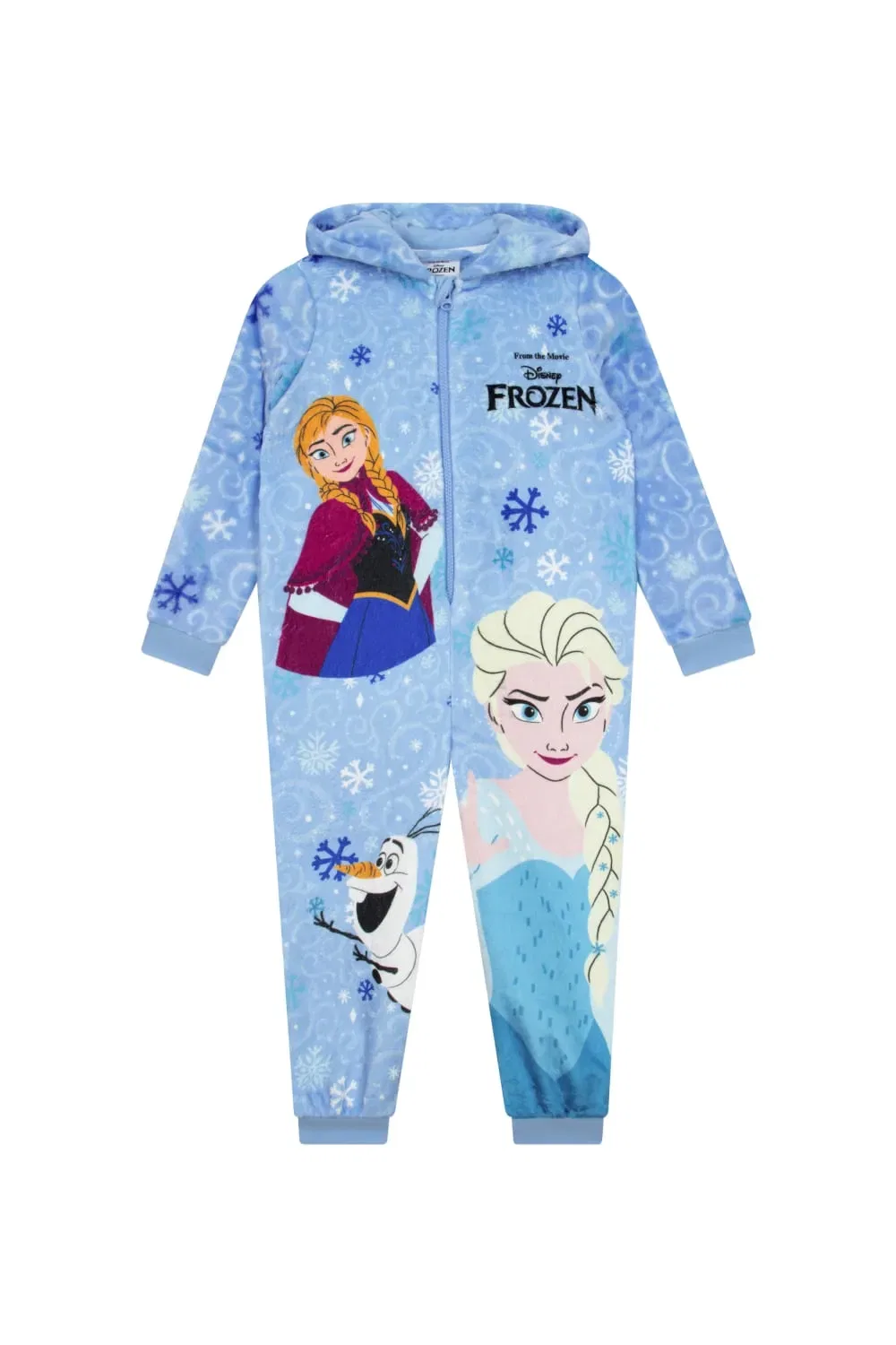 Пижама-комбинезон Disney Frozen Elsa & Anna, синий