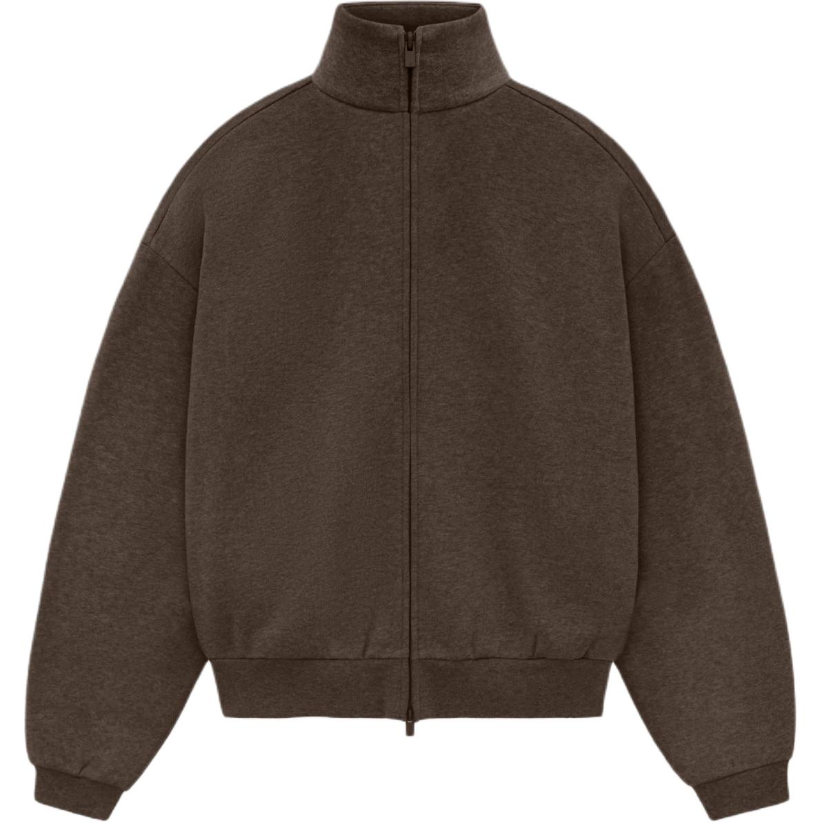 Fear Of God Essentials Куртка женская с молнией, Heather Wood — фото 2