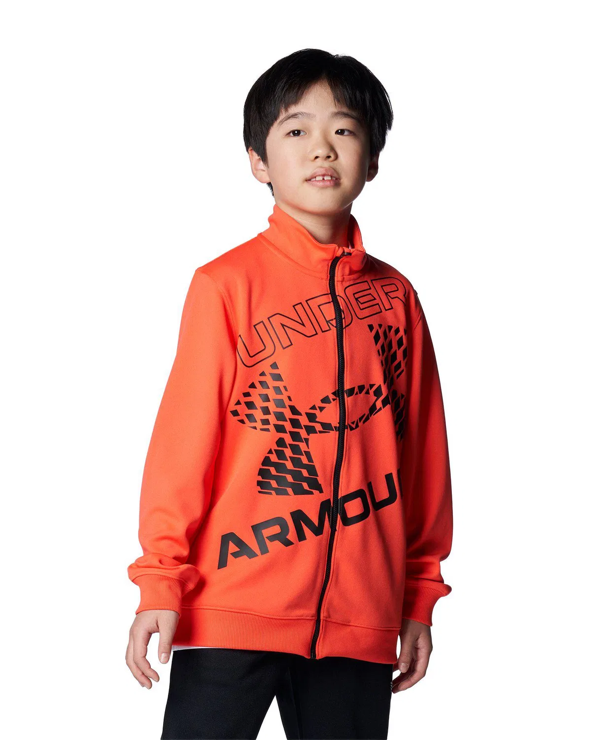 Куртка для тренировок Under Armour UA Track Jacket для детей, оранжевая